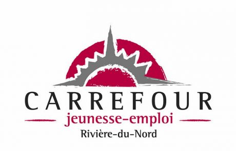 Logo carrefour jeunesse-emploi Rivière-du-Nord, partenaire des Incroyables Comestibles Rivière-du-Nord
